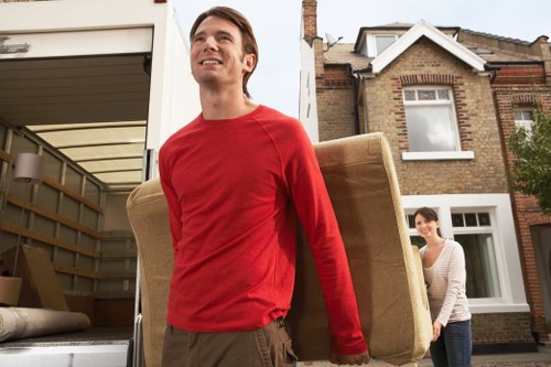 Charity partnership for reuse of furniture and household items